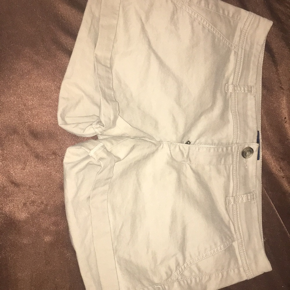 Khaki Midi Shorts